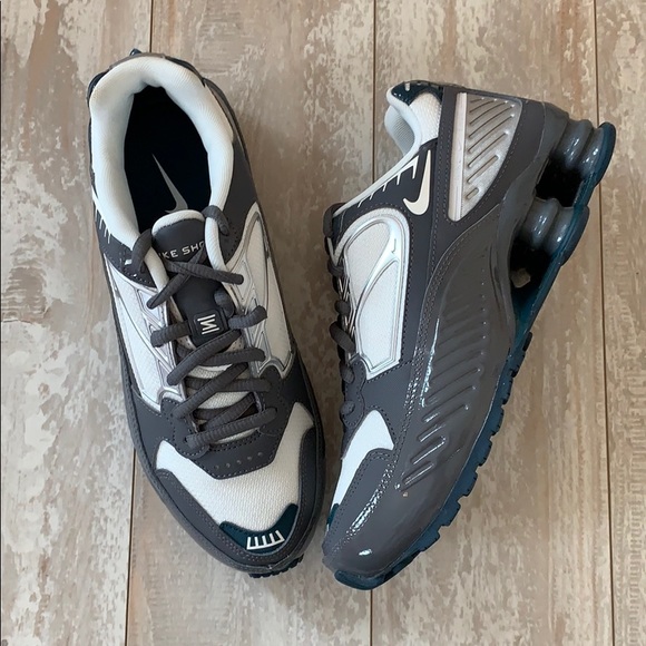 NEW Nike Shox enigma Grey sneakers shoes - Picture 8 of 9